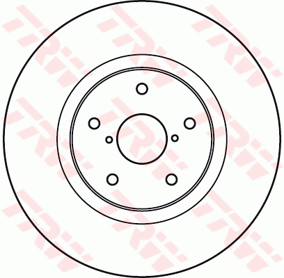 TRW Brake Rotor Front DF4930S