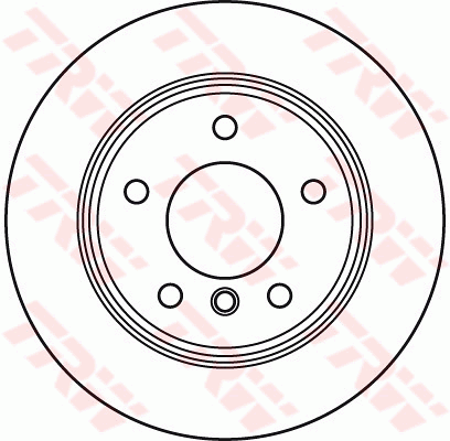 TRW Brake Rotor Single Rear DF6106S