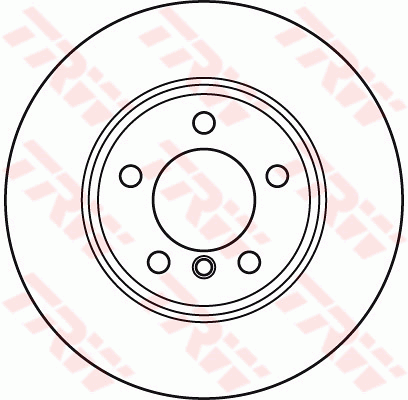 TRW Brake Rotor Front DF6119S