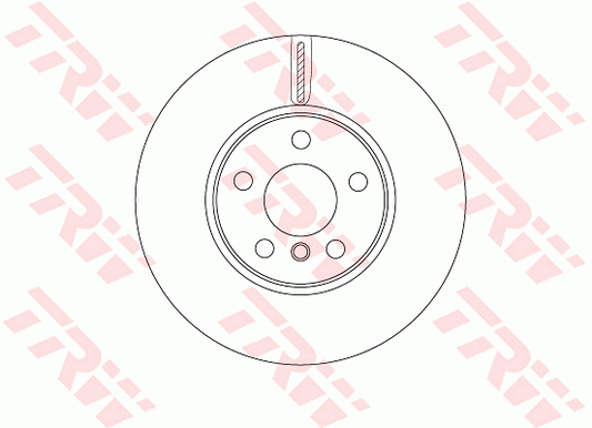 TRW Brake Rotor 307mm Front DF6747S