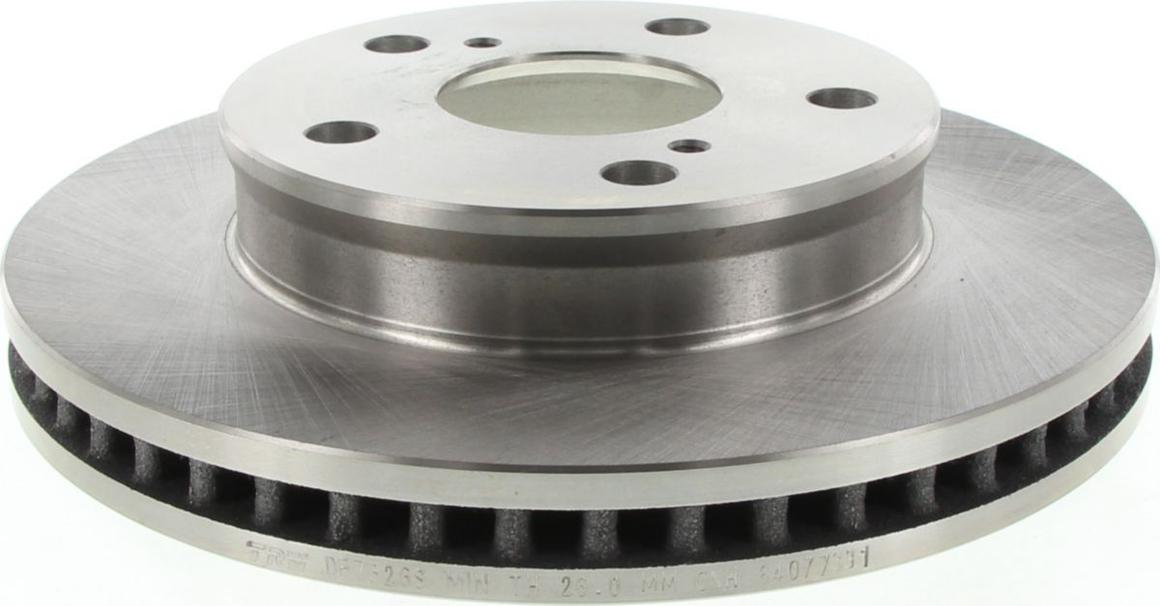 TRW Brake Rotor 255mm Front DF7326S