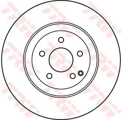 TRW Brake Rotor 330mm Front DF7351S