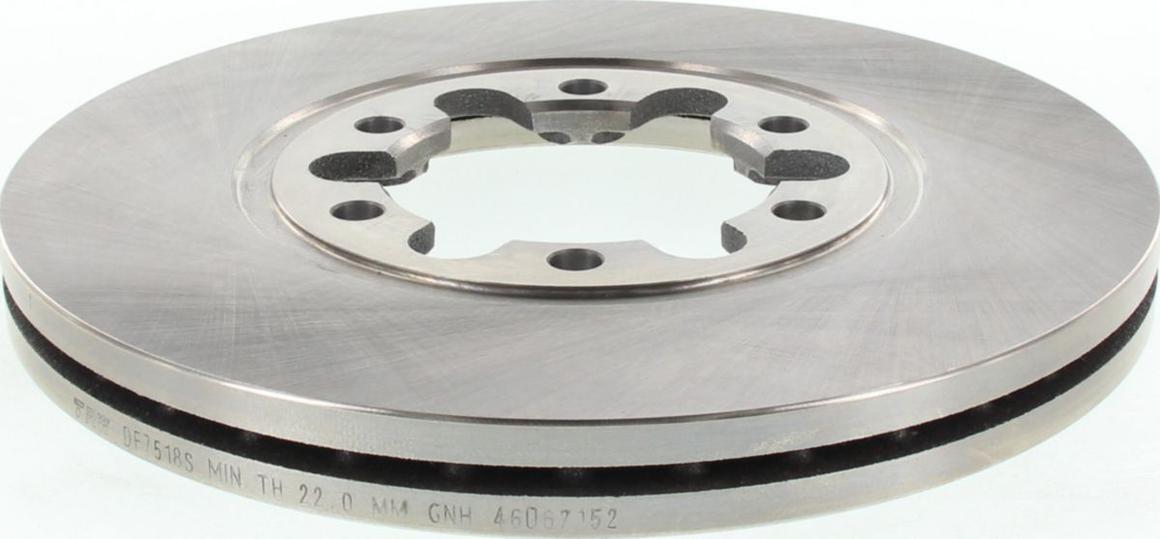 TRW Brake Rotor 255.5mm Front DF7518S