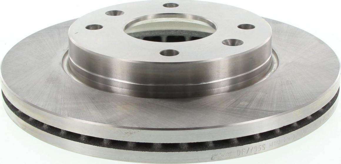 TRW Brake Rotor 256.9mm Front DF7795S