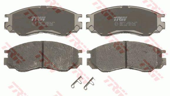 TRW DTEC Brake Pad Set Front GDB1286DT