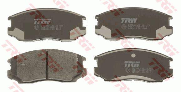 TRW DTEC Brake Pad Set Front GDB3214DT