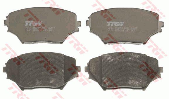 TRW DTEC Brake Pad Set Front GDB3251DT