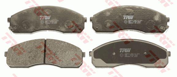 TRW DTEC Brake Pad Set Front GDB3261DT