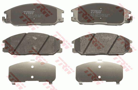 TRW DTEC Brake Pad Set Front GDB3297DT