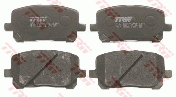 TRW DTEC Brake Pad Set Front GDB3315DT
