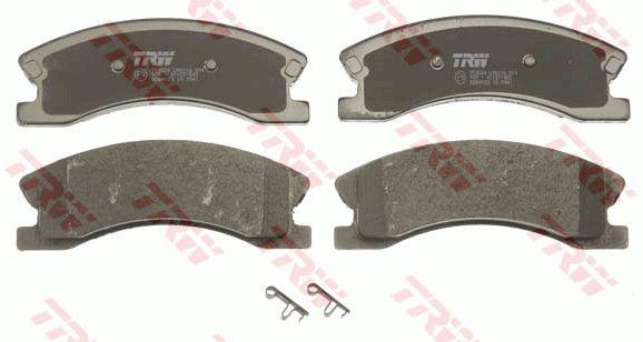 TRW DTEC Brake Pad Set Front GDB4133DT