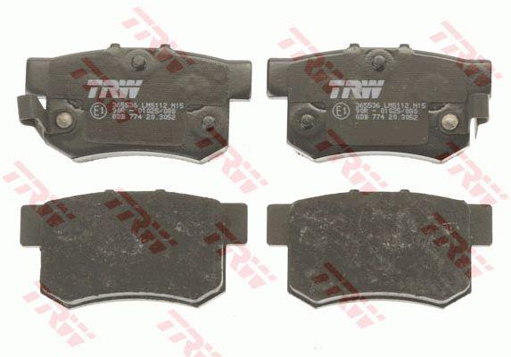 TRW DTEC Brake Pad Set Rear GDB774DT