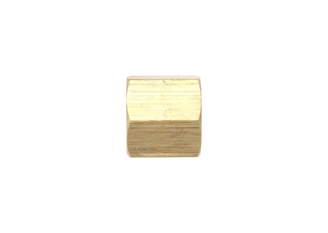 TubeFit Hexagon Joiner Brass 1/4"" BSPT F 01026 04