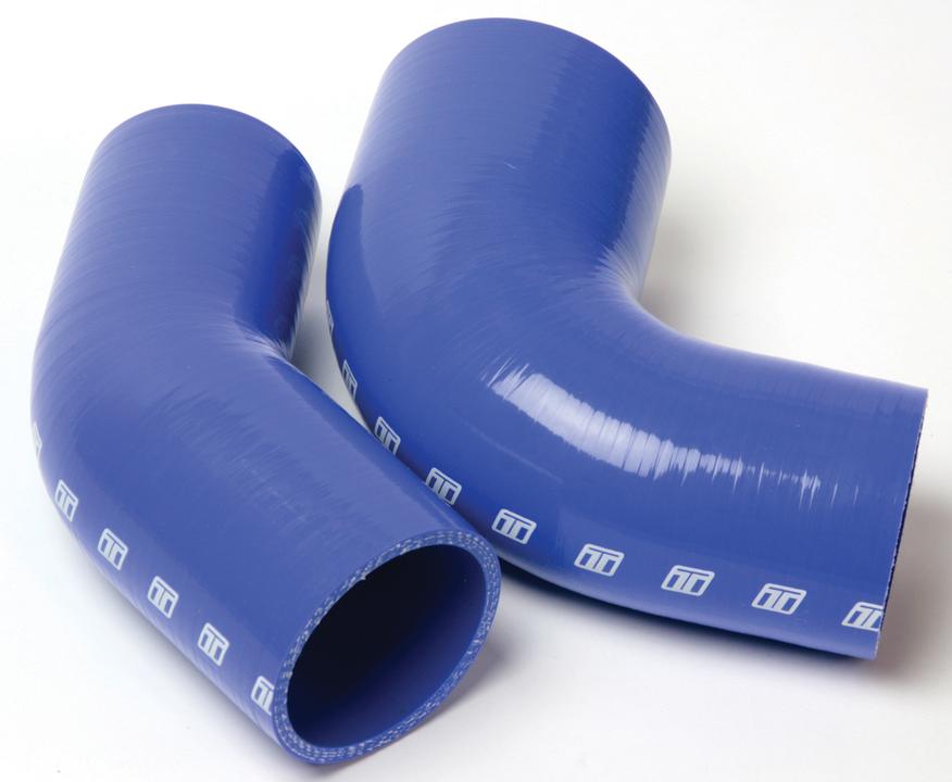 Turbosmart 90 Reducer Elbow 2.50-3.00"" (Blue)
