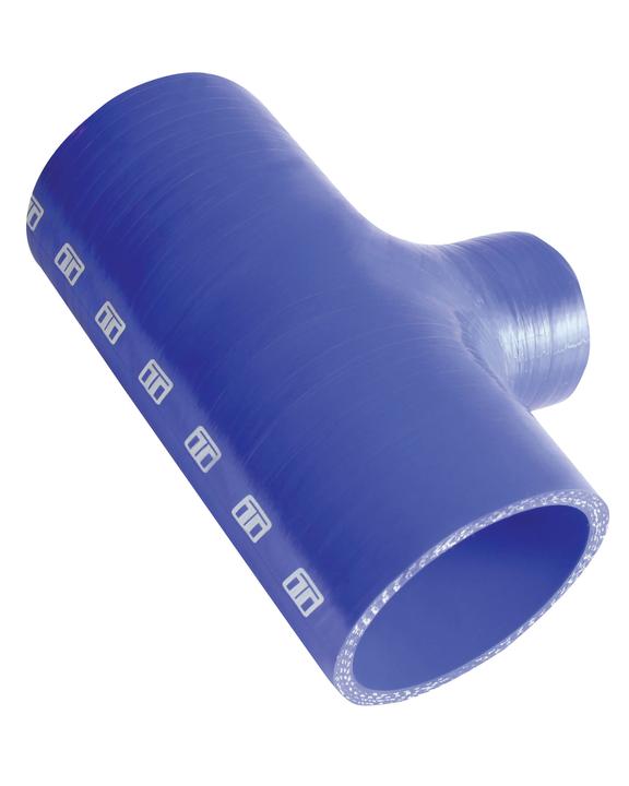 Turbosmart Hose Tee 2.50"" ID 1.50""Spout (Blue)