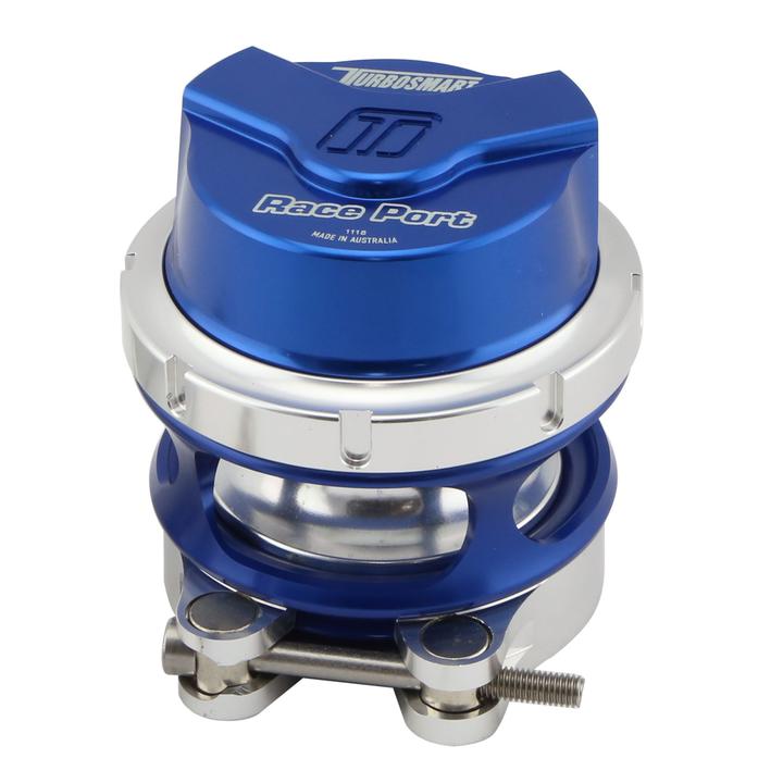 Turbosmart BOV Race Port Female GenV (Blue) No Weld Flange