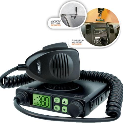 Uniden 5W Mini Compact UHF Radio Plug & Play Unit
