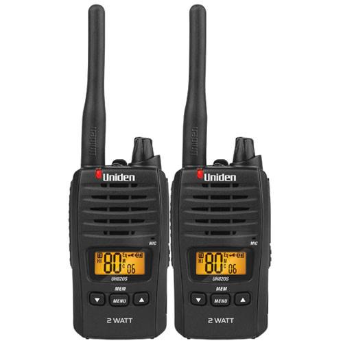 Uniden UH820S-2 - 2 Watt UHF Handheld - Twin Pack