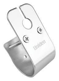 Uniden 50Mm Glossy Stainless Steel Bull Bar Mount With Cable Slot