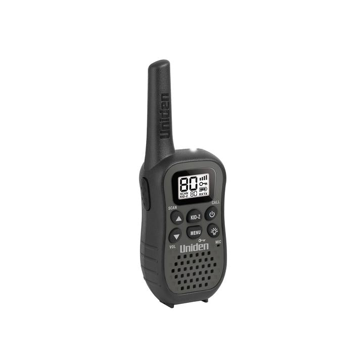 Uniden 80 Channel UHF CB Handheld Radio (Walkie-Talkie) With Kid Zone