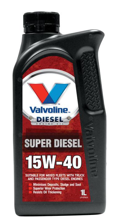 Valvoline Diesel Engine Oil Super Diesel 15W-40 1L 1079.01
