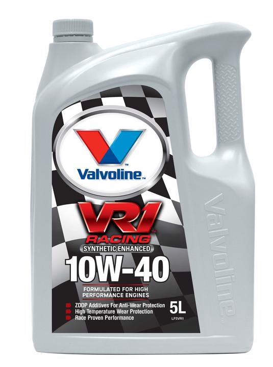 Valvoline Performance VR1 Racing Engine Oil 10W-40 5L 1166.05