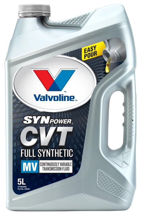 Valvoline Full Synthetic SynPower CVT Transmission Fluid 5L 1330.05