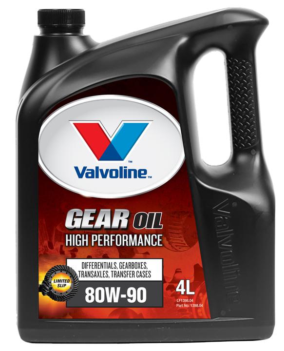 Valvoline Gear Oil HP Gear Oil 80W-90 4L 1398.04
