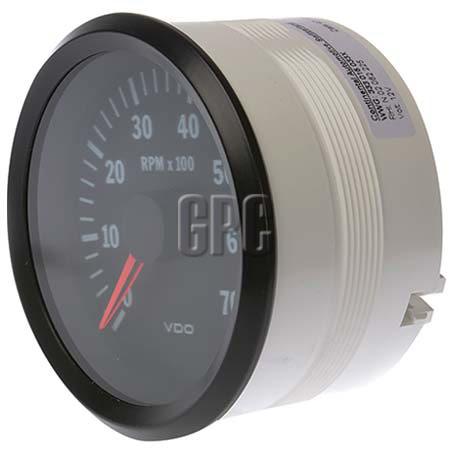 VDO Tachometer Elec 0-8000 RPM 85mm Round 12V 333015033