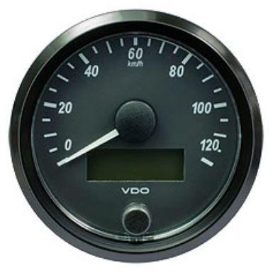 VDO Speedometer 0-120km 80mm Round A2C3832910030