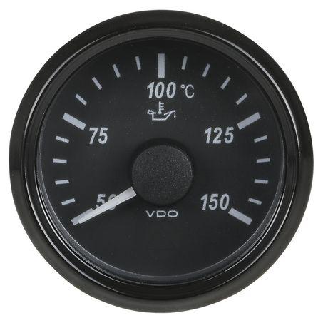 VDO Oil Temperature Gauge 50-150deg C 52mm Round A2C3833380030