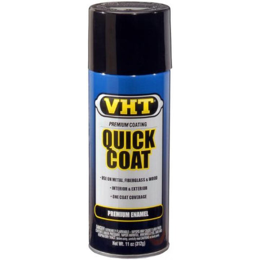 VHT Aerosol Spray Quick Coat Flat Black 312g SP510