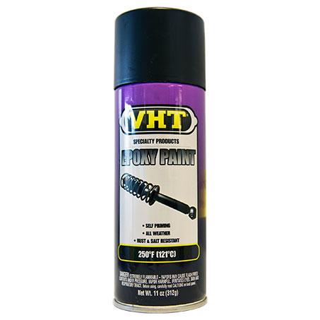 VHT Aerosol Spray Epoxy Paint Satin Black 312g SP652
