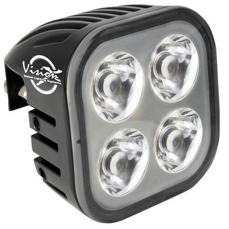 VisionX Unite 4 LED Spot Module Amber VXU-S410A