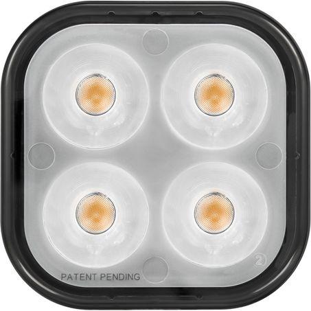 VisionX Unite 4 LED Spot Module Amber VXU-S410A