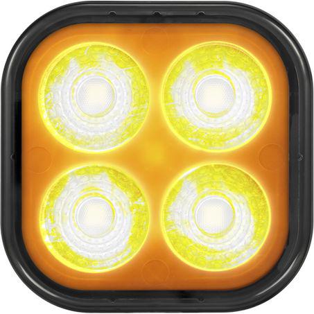 VisionX Unite 4 LED Flood Module Amber VXU-S440A