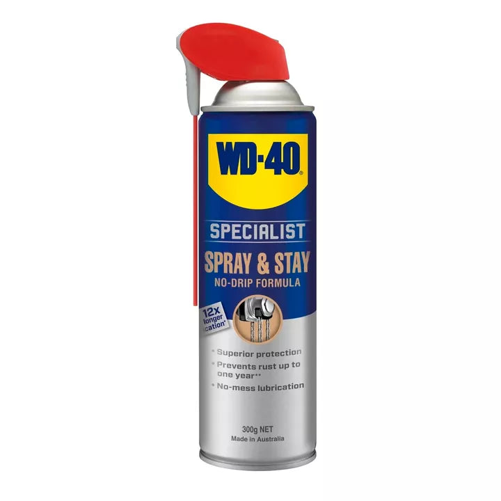 WD-40 Specialist Spray & Stay Gel Lubricant Aerosol Spray 300g 21124