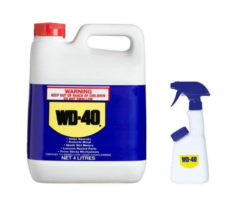 WD-40 Multi Purpose Lubricant 4L w/ Sprayer 62108