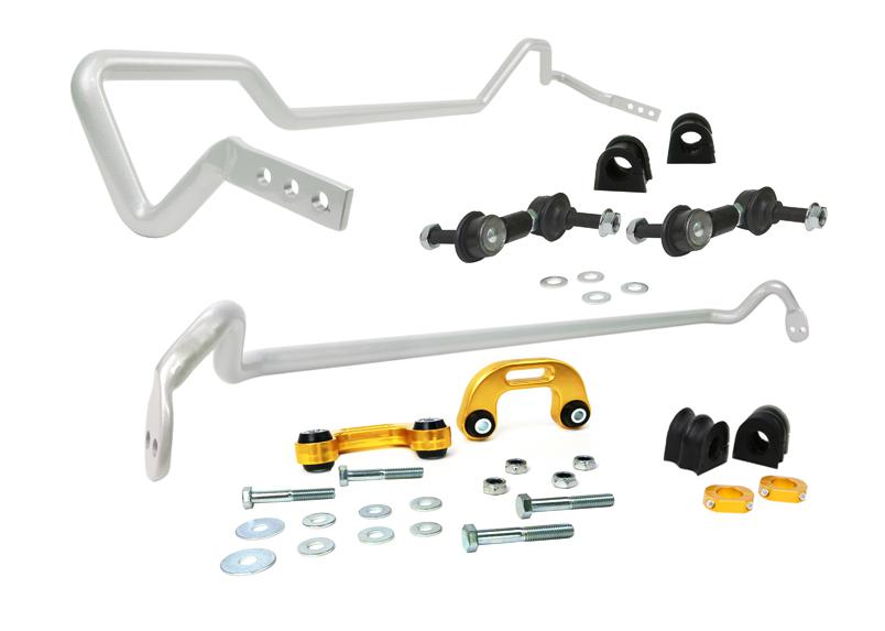 Whiteline BSK007 Sway Bar Kit Front & Rear fits Subaru WRX & STI Sedan 2002-07