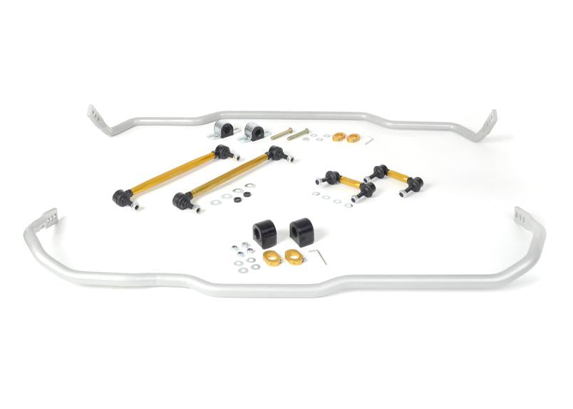 Whiteline BWK002 Sway Bar Kit Front & Rear 24mm fits Audi A3 8P & Mk5/6 Golf