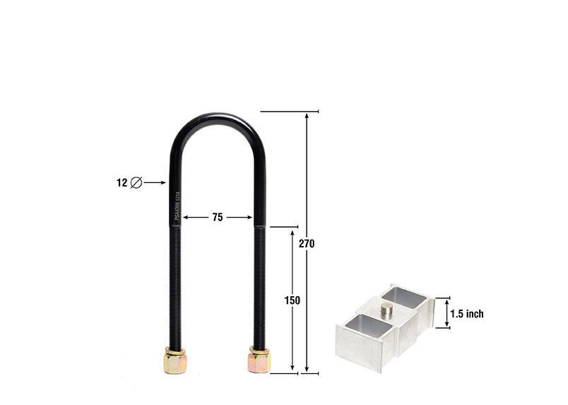 Whiteline KLB102-15 Lowering Blocks 1.5