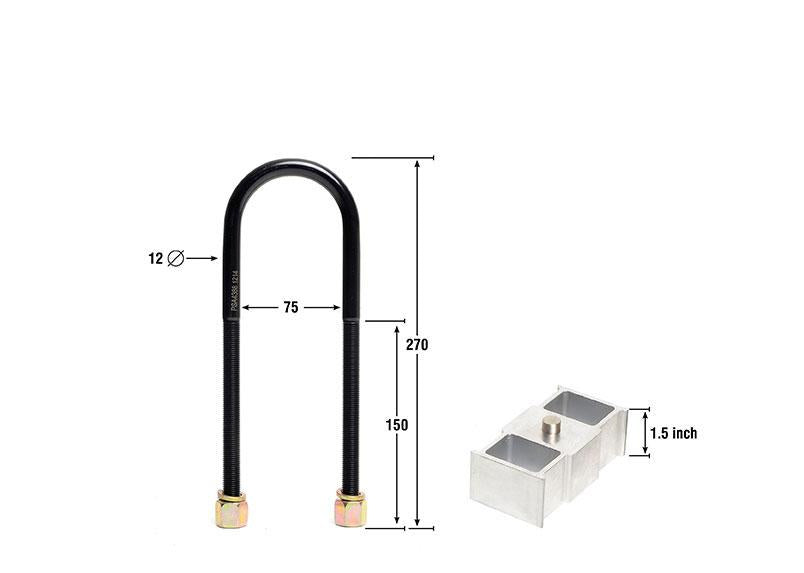 Whiteline KLB104-15 Lowering Blocks 1.5