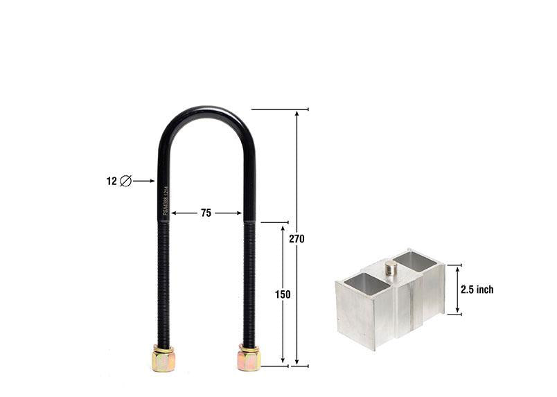Whiteline KLB110-25 Lowering Blocks 2.5