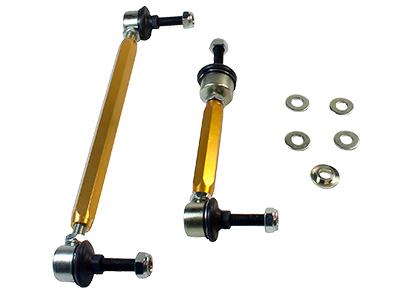 Whiteline KLC160 Sway Bar Link Assembly 50mm Lift Heavy Duty Adj Steel Ball