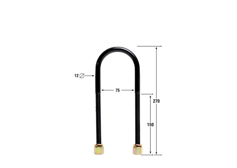 Nolathane U Bolt Round Top 47806