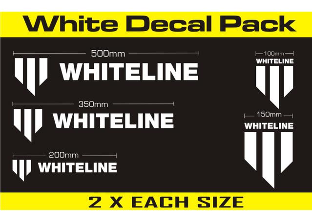 Whiteline KWM004 Decal Pack - White