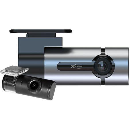 XVIEW Barrel Dash Cam 1080p Full HD Front And Rear 8GB XV22DVR